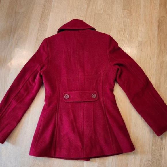 Ricki’s wool blend red dress coat XS - Picture 2 of 5